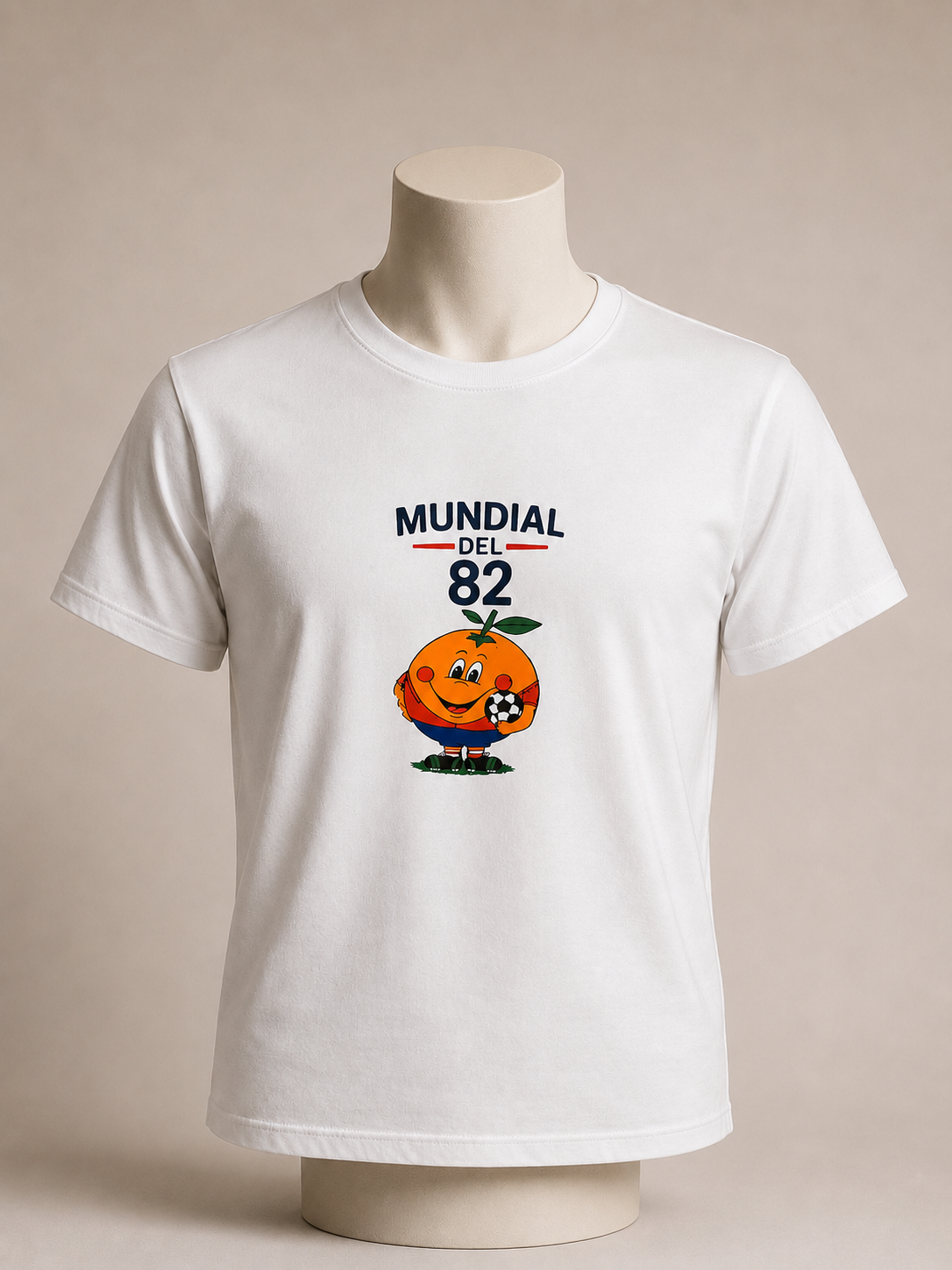 Camiseta adulto Naranjito 82' Ochentera