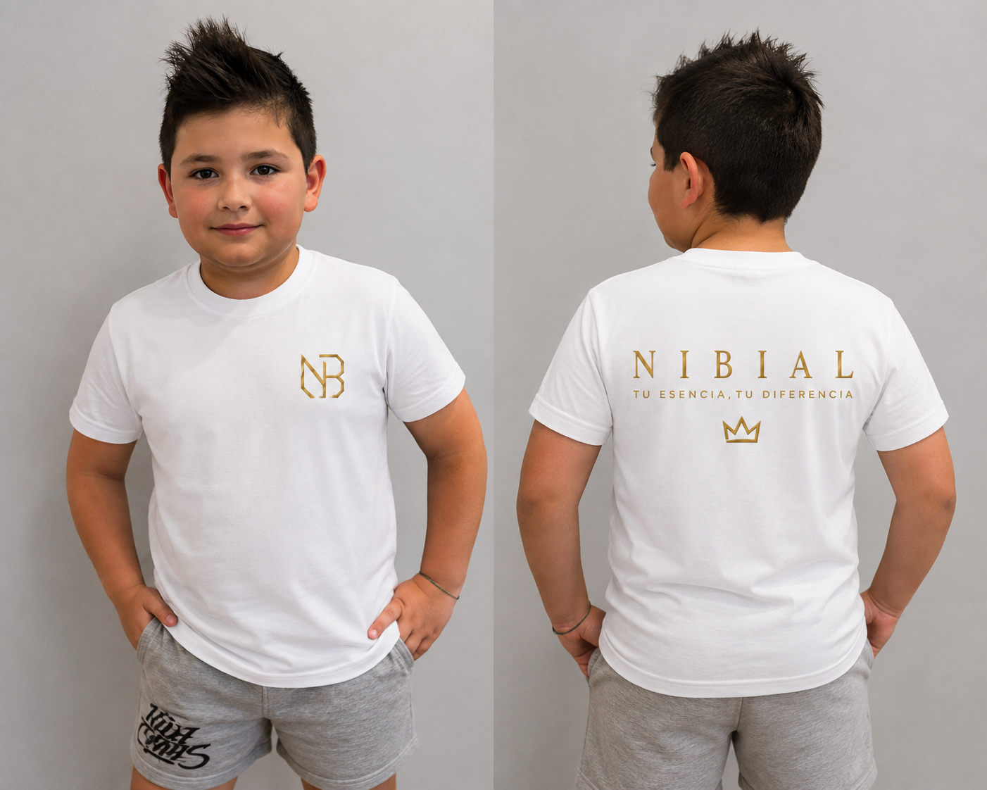 Camiseta infantil unisex Nibial